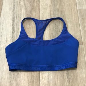 Blue Sports Bra